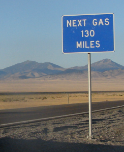 Next gas 130 miles