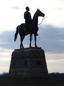 statue of a field general on a horse