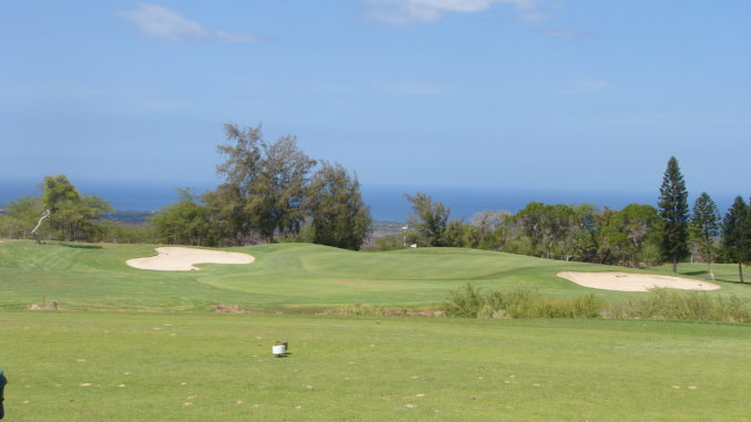 Photo of the 6th hole at Waikoloa Village Golf Club